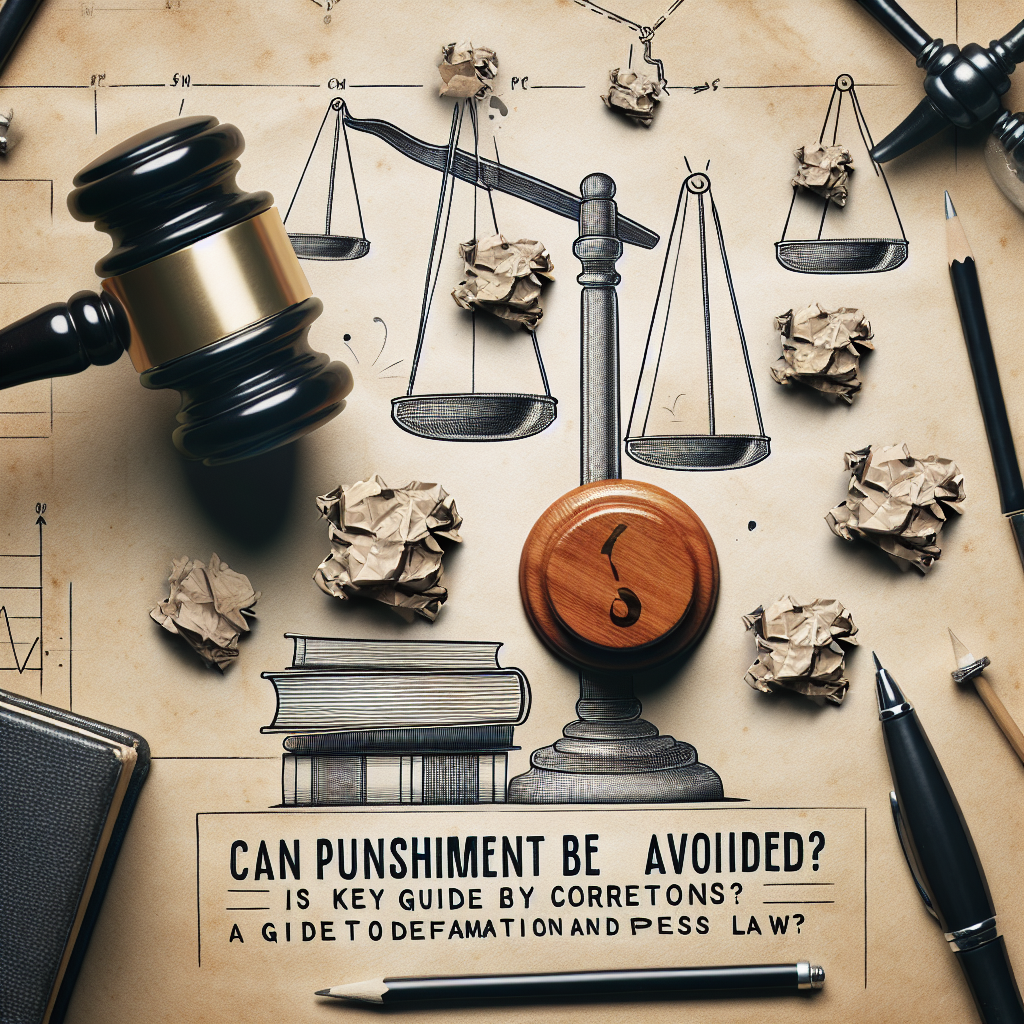 정정 보도만으로 처벌을 피할 수 있을까? 명예훼손·언론법 핵심 가이드